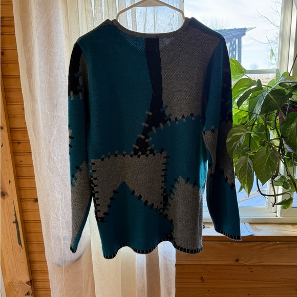 Vintage Patchwork Sweater - Picture 7 of 8
